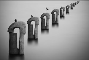 sea of fog, fog, ocean